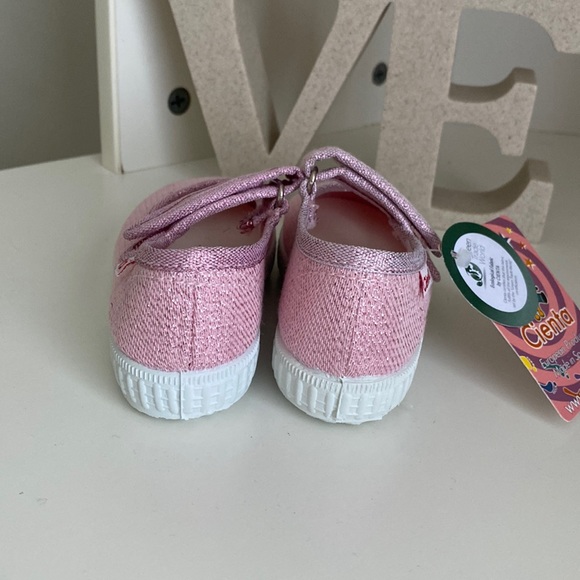 🆕 Cienta Mary Jane toddler girl canvas shoes - Picture 4 of 9